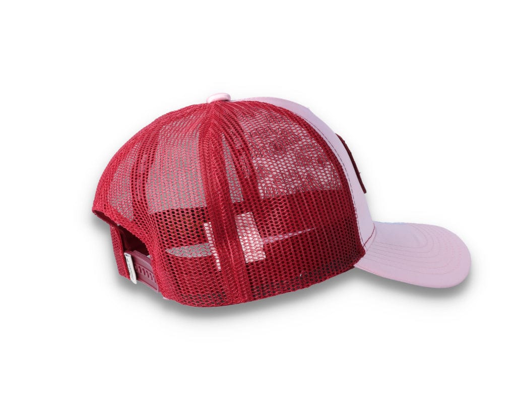 Von Dutch Trucker Cap Satin Pink/Red - LOKK