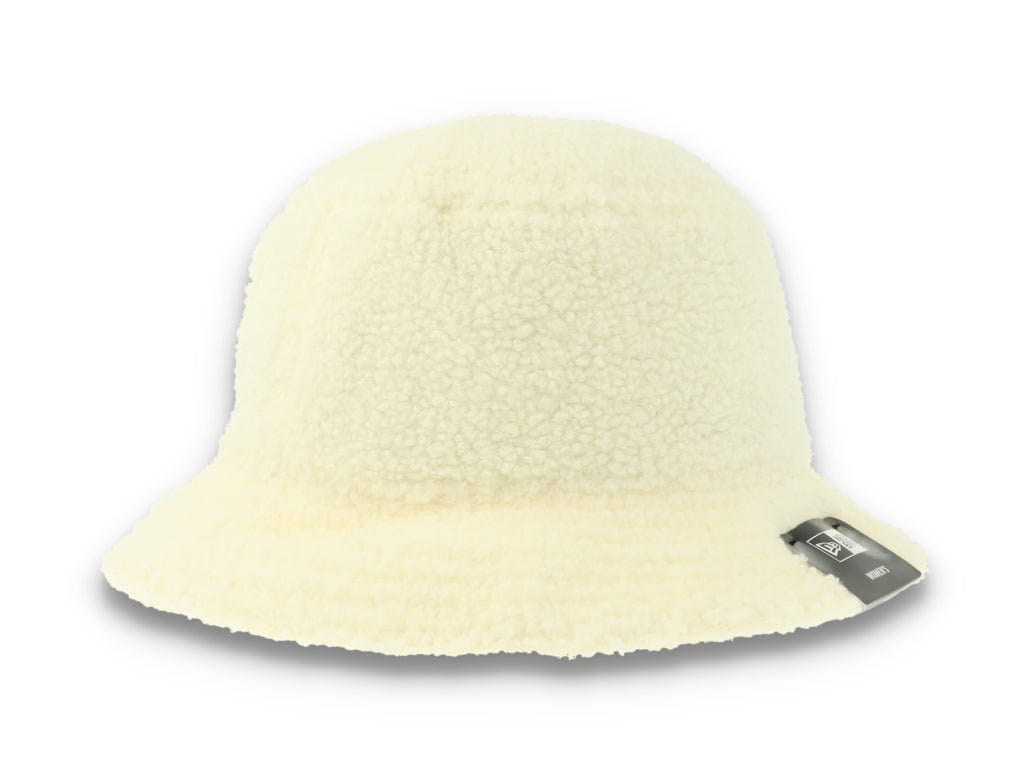 Bucket Hat Womens Borg Off-White - LOKK