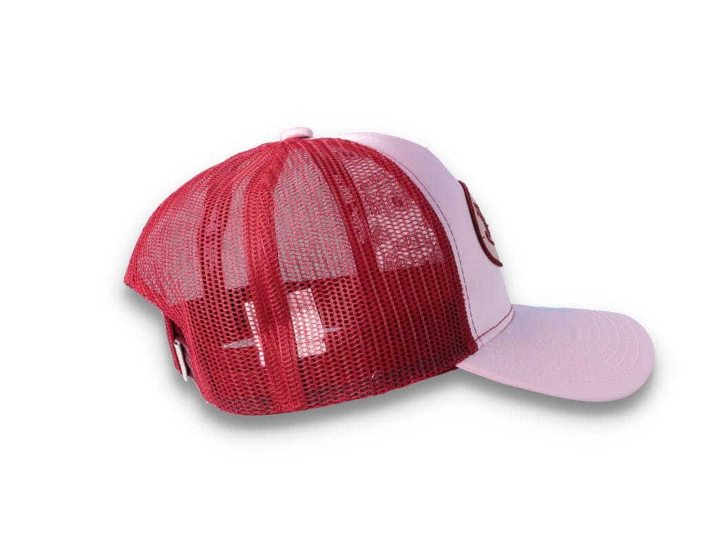 Von Dutch Trucker Cap Satin Pink/Red - LOKK