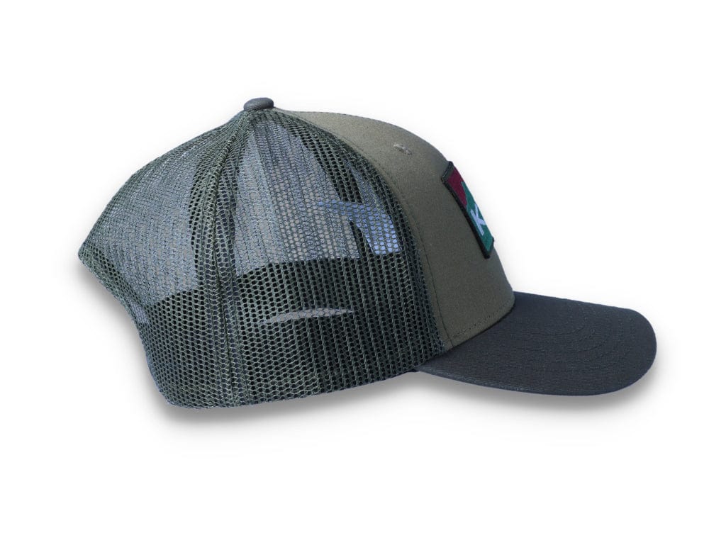 Above Standard Trucker Cap Green Moss - LOKK