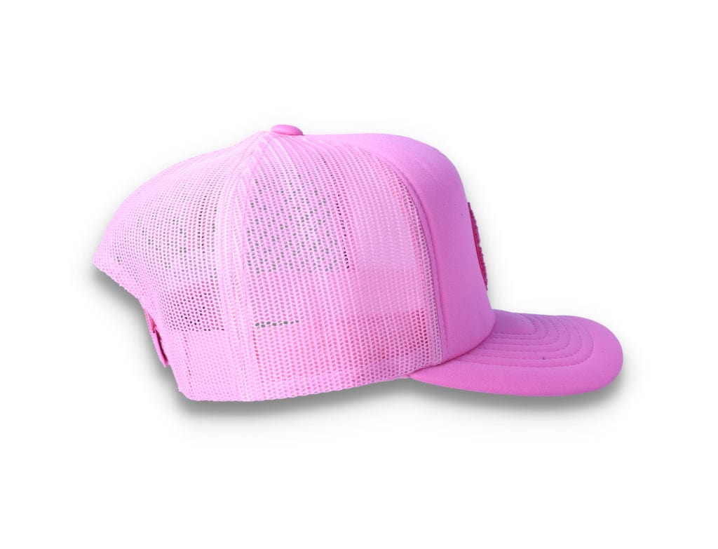 No Shanks Trucker Cap Pink - LOKK