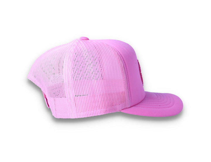 No Shanks Trucker Cap Pink - LOKK