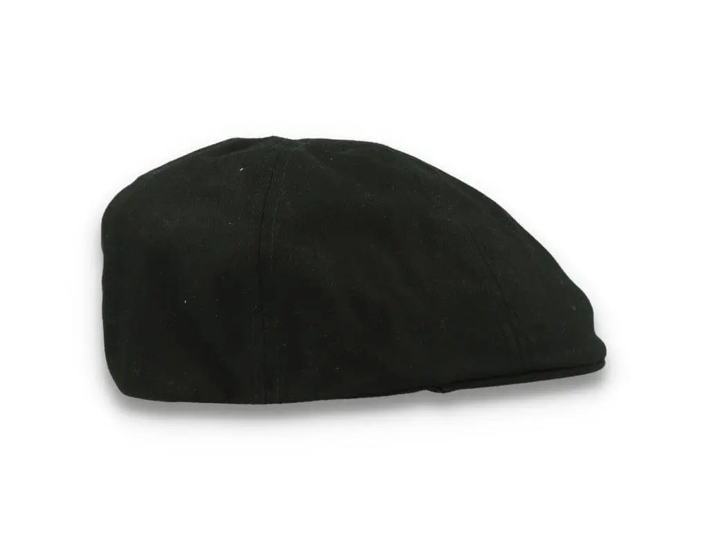 Flexfit Sixpence Black Flat Cap - LOKK