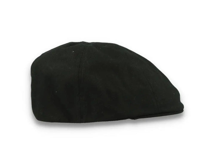 Flexfit Sixpence Black Flat Cap - LOKK