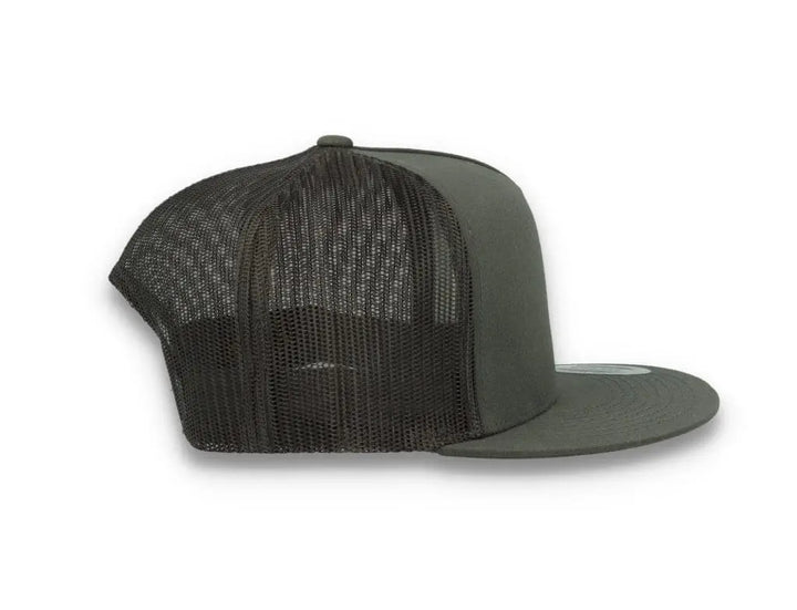 Classic Trucker Cap Dark Grey/Dark Grey - Yupoong 6006 - LOKK