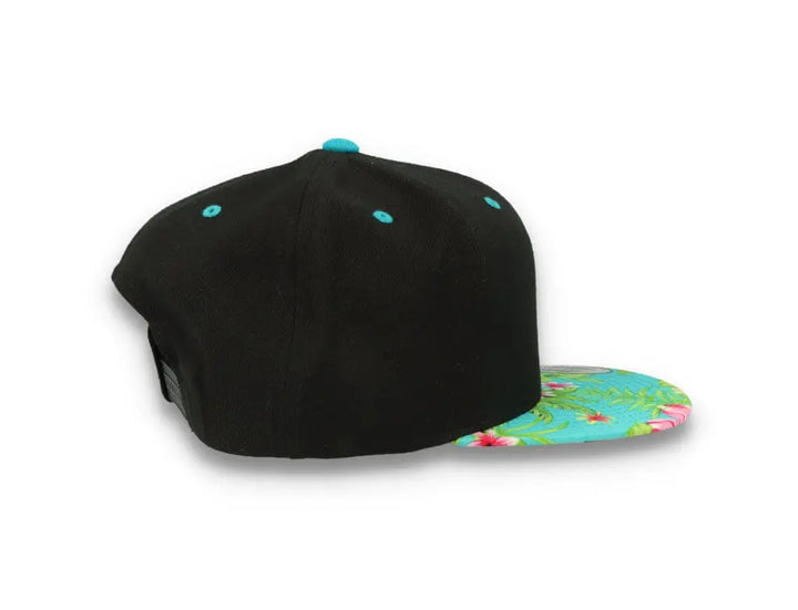 Yupoong Snapback Hawaii 6089HW Black/Aqua - LOKK
