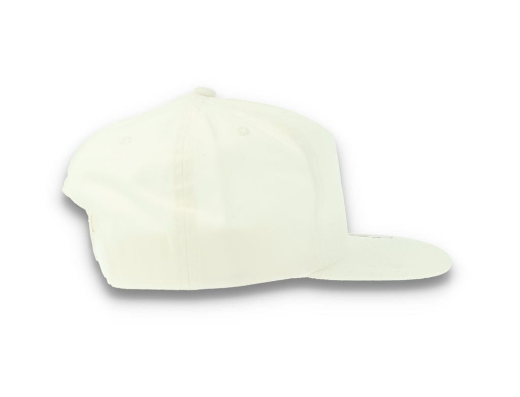 Yupoong 6502 Unstructured 5-Panel Snapback Cap White - LOKK