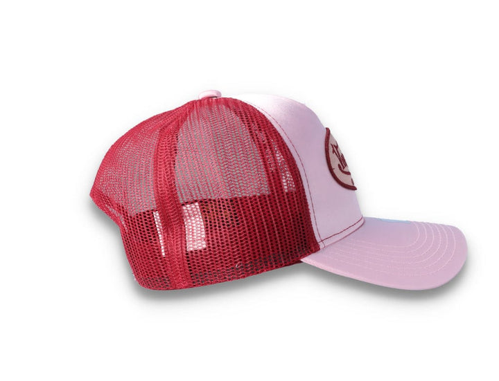 Von Dutch Trucker Cap Satin Pink/Red - LOKK