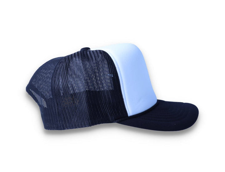 Black/White Trucker Cap Foam Curved Visor 6005FC - Yupoong - LOKK