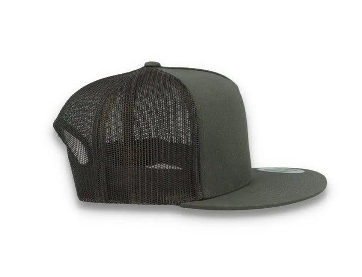 Classic Trucker Cap Dark Grey/Dark Grey - Yupoong 6006 - LOKK