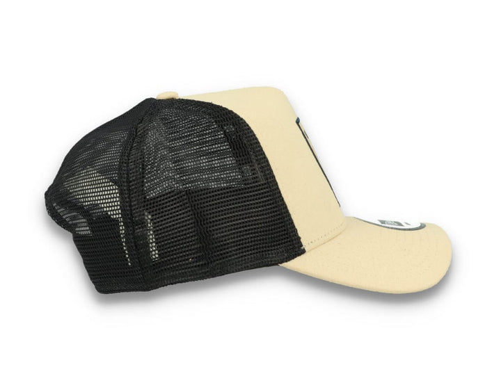 9FORTY A-Frame Trucker Cap Half Time Stone - LOKK
