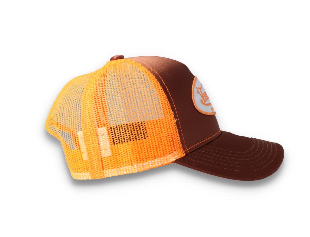 Von Dutch Trucker Cap Satin Brown/Orange - LOKK