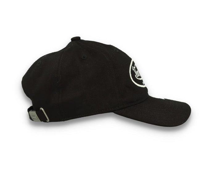 Von Dutch Dad Cap Unstructured Vista Black/White - LOKK