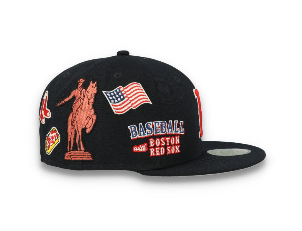 59FIFTY Script Boston Red Sox Dark Navy - LOKK