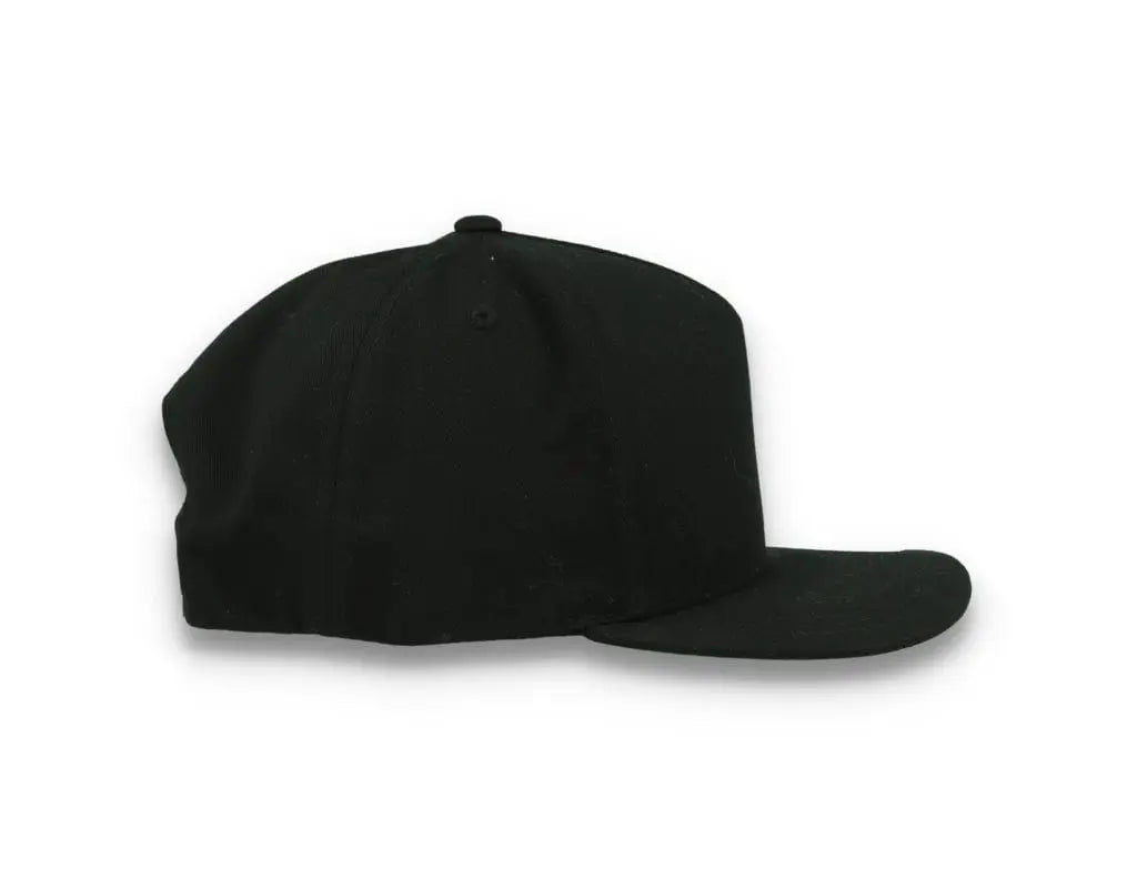 Yupoong Classic 5-Panel Snapback 6007 Black - LOKK