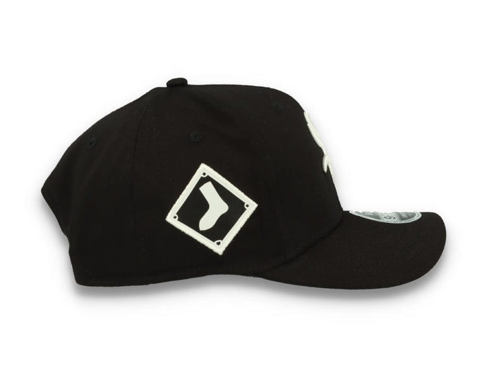 9FIFTY Stretch-Snap MLB Logo Chicago White Sox Black/White - LOKK