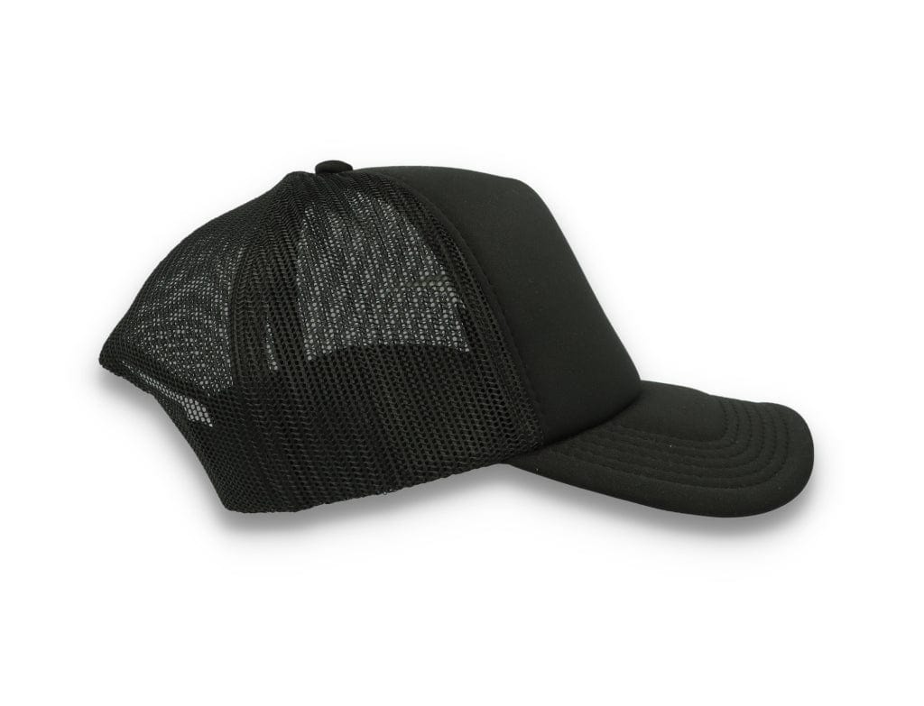 Trucker Cap Black/Black Atlantis Rapper Foam - LOKK