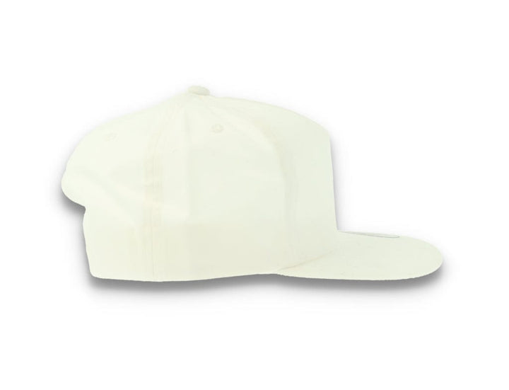 Yupoong 6502 Unstructured 5-Panel Snapback Cap White - LOKK