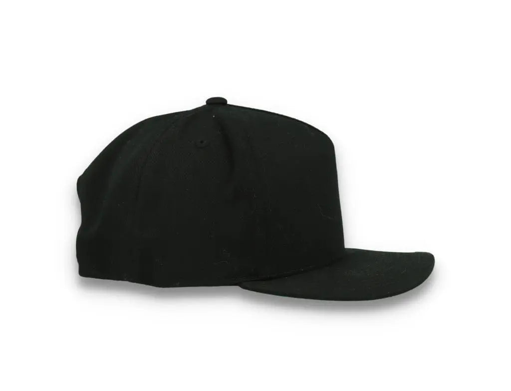 Yupoong Classic 5-Panel Snapback 6007 Black - LOKK