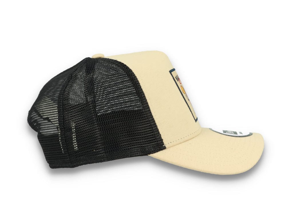 9FORTY A-Frame Trucker Cap Half Time Stone - LOKK