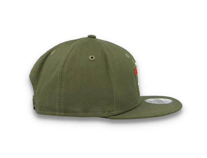 9FIFTY Flower Los Angeles Dodgers New Olive - LOKK