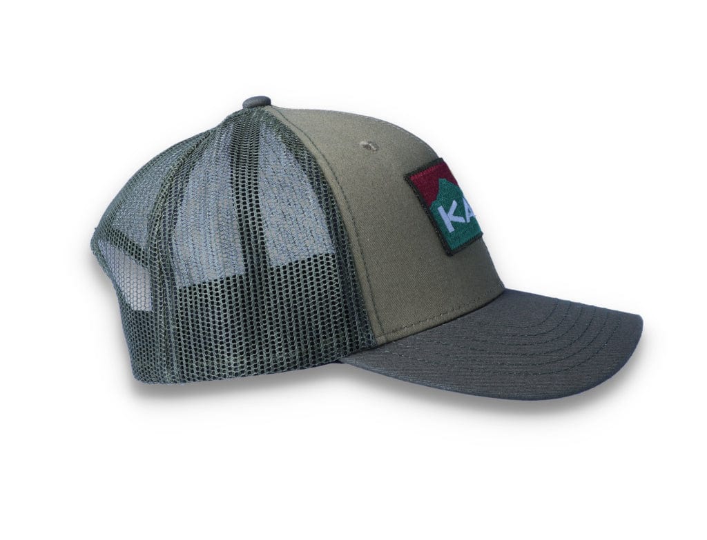 Above Standard Trucker Cap Green Moss - LOKK