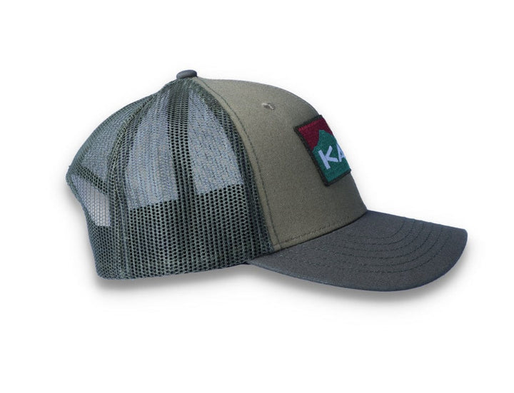 Above Standard Trucker Cap Green Moss - LOKK