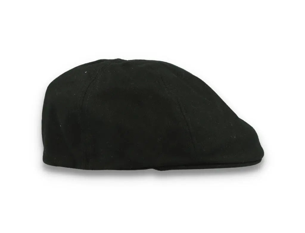 Flexfit Sixpence Black Flat Cap - LOKK
