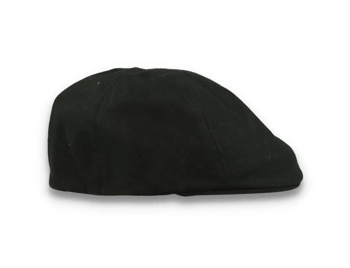 Flexfit Sixpence Black Flat Cap - LOKK