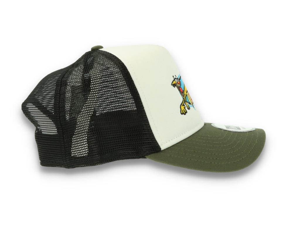 9FORTY A-Frame Trucker Nickelodeon Ren & Stimpy Green - LOKK