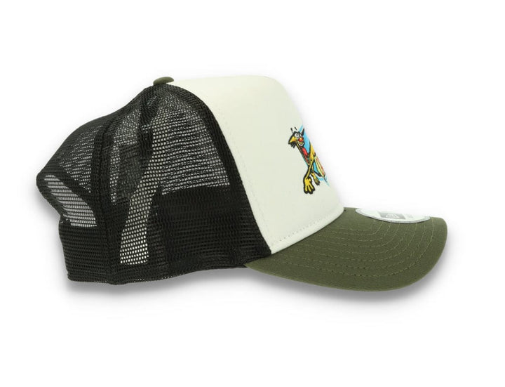 9FORTY A-Frame Trucker Nickelodeon Ren & Stimpy Green - LOKK