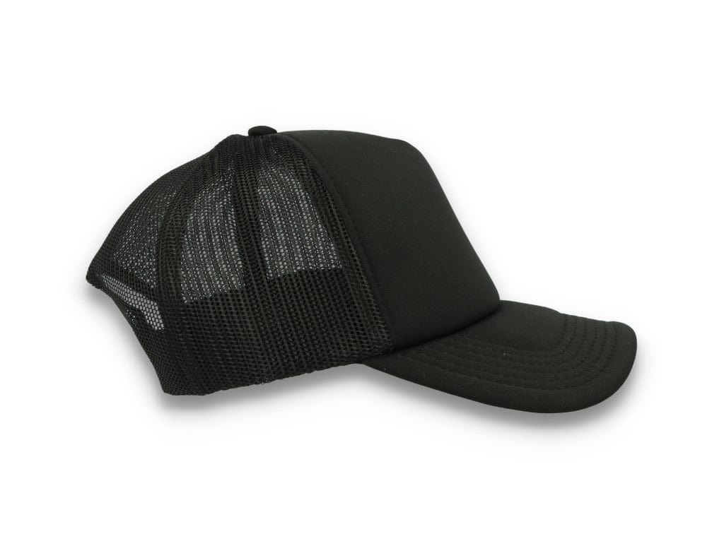 Trucker Cap Black/Black Atlantis Rapper Foam - LOKK