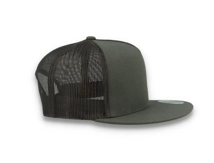 Classic Trucker Cap Dark Grey/Dark Grey - Yupoong 6006 - LOKK