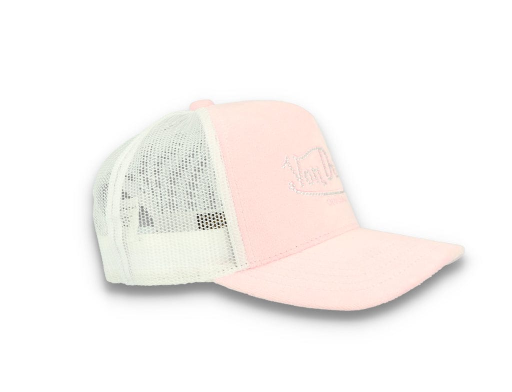 Trucker Cap Von Dutch Miami Velvet Light Pink/White