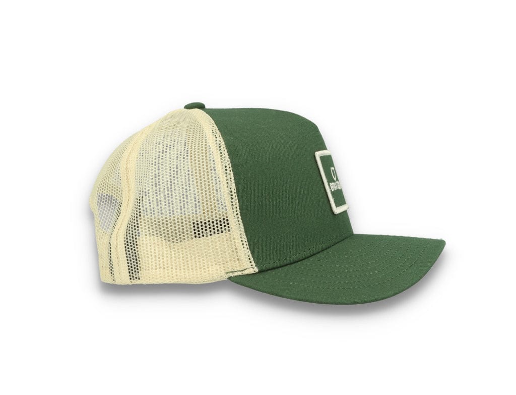 Trucker Cap Alpha Block X C MP Mesh Cap Dark Forest/Off White - LOKK