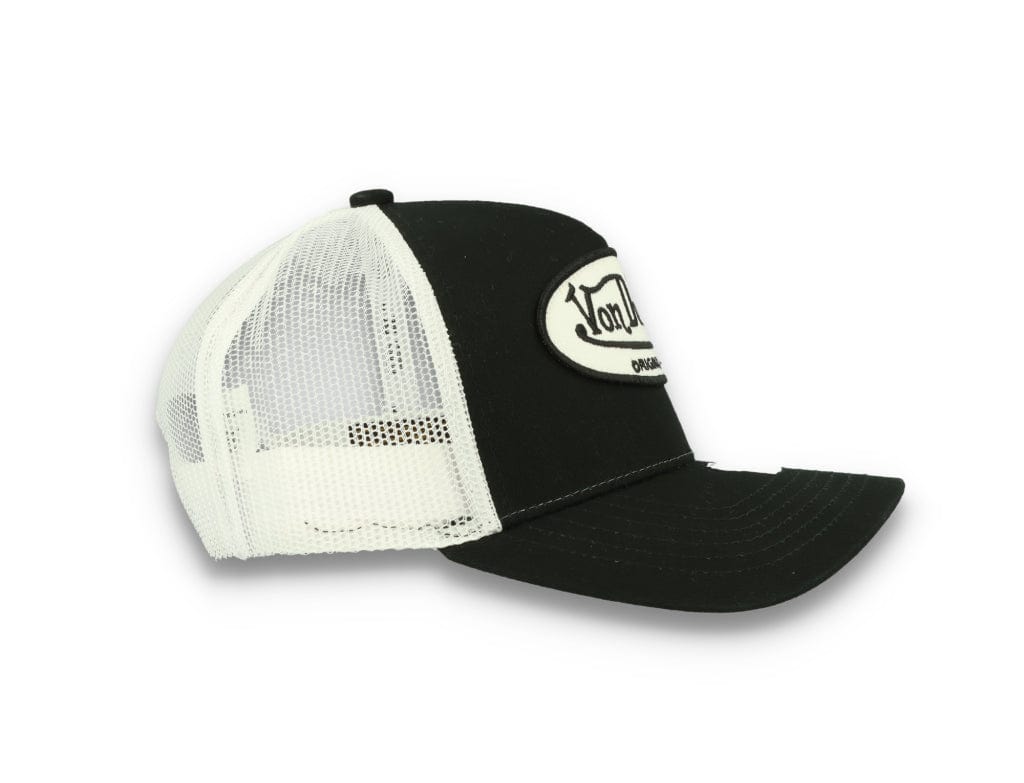 Von Dutch Trucker Cap Boston Black/White - LOKK