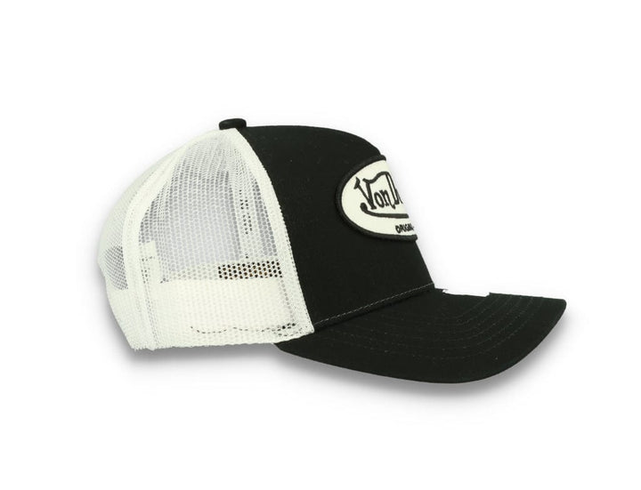 Von Dutch Trucker Cap Boston Black/White - LOKK