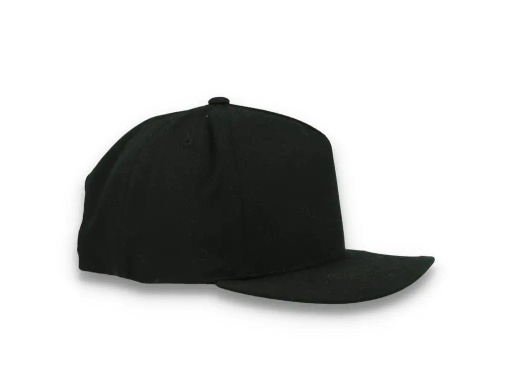 Yupoong Classic 5-Panel Snapback 6007 Black - LOKK