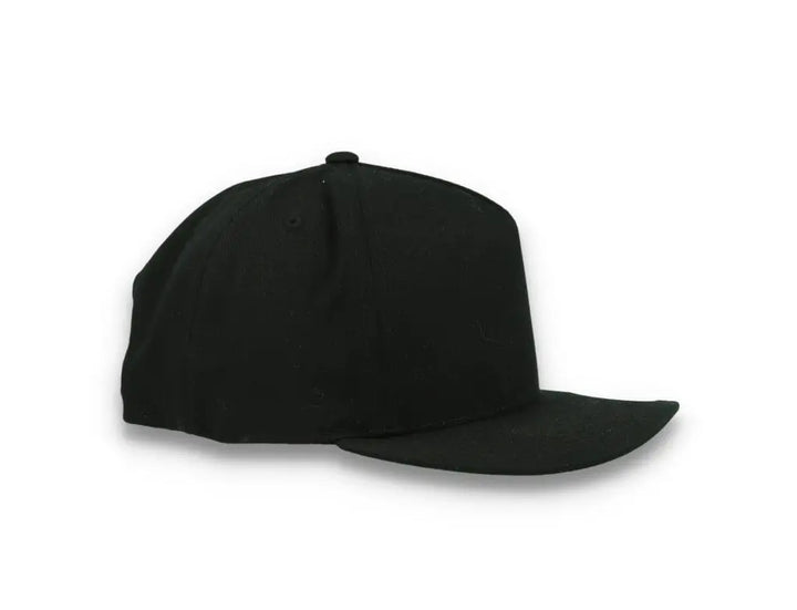 Yupoong Classic 5-Panel Snapback 6007 Black - LOKK