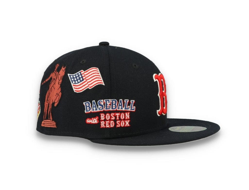 59FIFTY Script Boston Red Sox Dark Navy - LOKK
