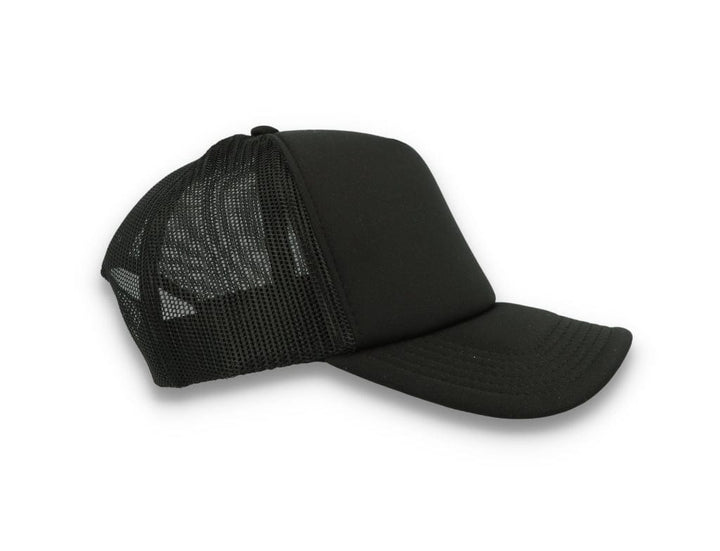 Trucker Cap Black/Black Atlantis Rapper Foam - LOKK