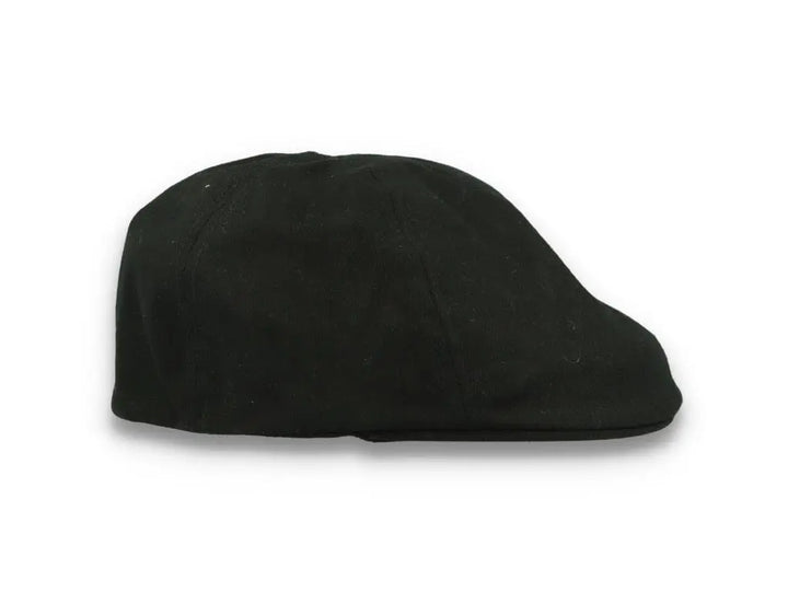Flexfit Sixpence Black Flat Cap - LOKK