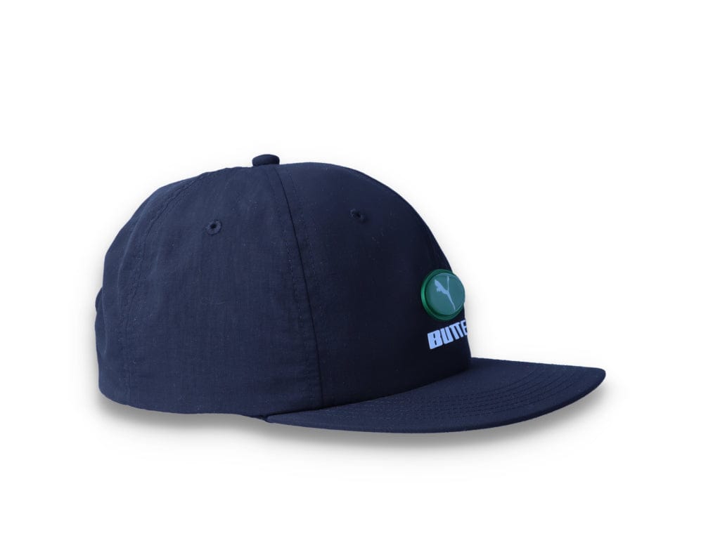 PUMA x BUTTER GOODS Flatbrim Cap Puma Black/Amazon Green - LOKK