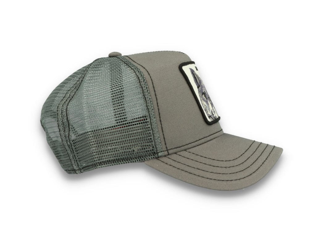 Goorin Trucker Cap Silver Fox Grey - LOKK