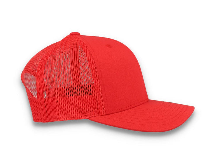 Red Trucker Cap Retro - Yupoong 6606 - LOKK