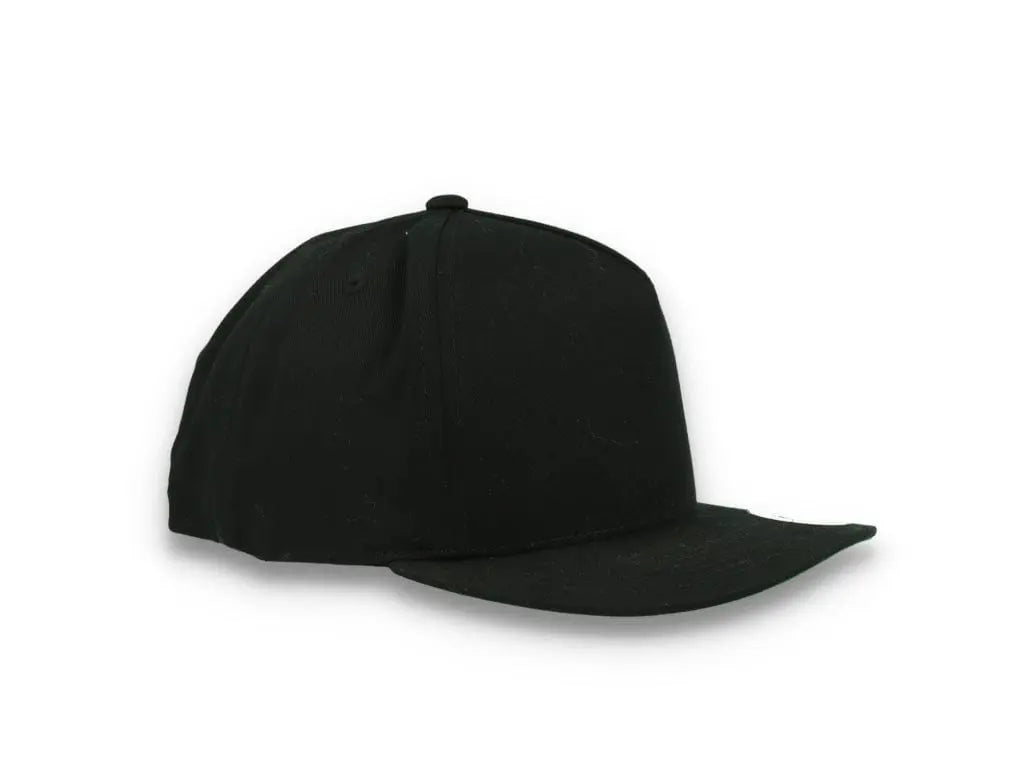 Yupoong Classic 5-Panel Snapback 6007 Black - LOKK