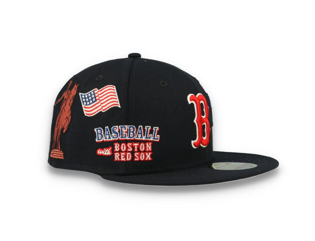 59FIFTY Script Boston Red Sox Dark Navy - LOKK