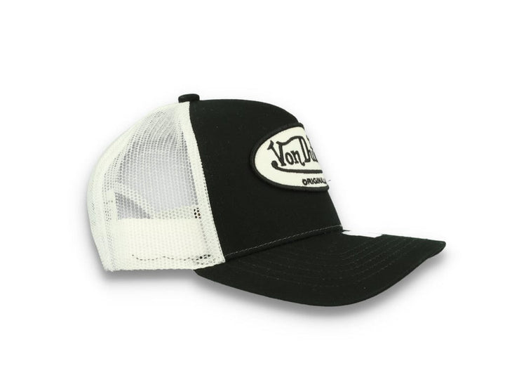 Von Dutch Trucker Cap Boston Black/White - LOKK