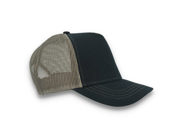 Trucker Cap Navy/Dark Grey Atlantis Rapper Canvas - LOKK