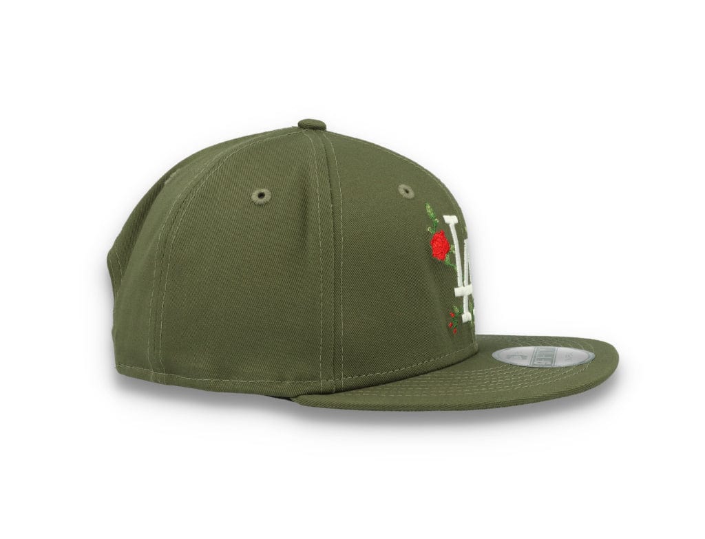 9FIFTY Flower Los Angeles Dodgers New Olive - LOKK